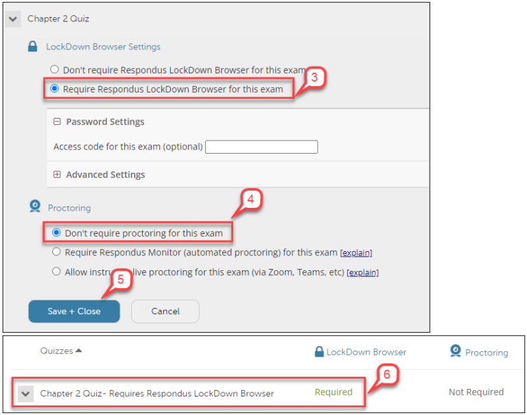 Canvas: Setup An Exam With Respondus LockDown Browser – Instruction @ UH